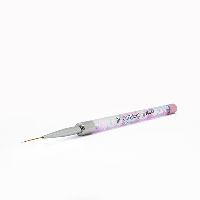 20mm Gel Liner Detail Brush (Pastel glitter)