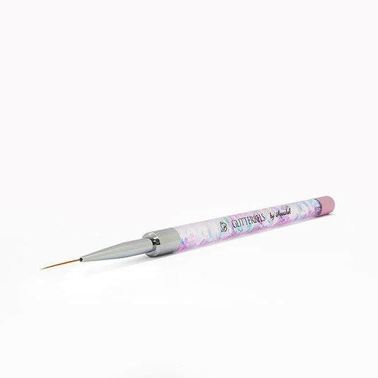 20mm Gel Liner Detail Brush (Pastel glitter)