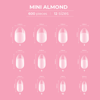 Dream Coverage Full Tips - Almond