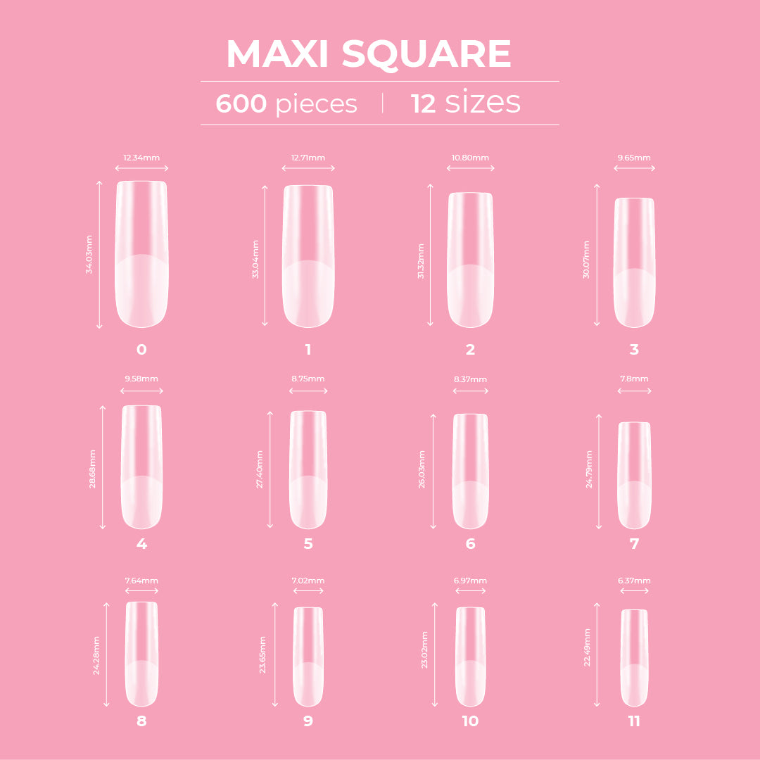 Dream Coverage Full Tips - Square