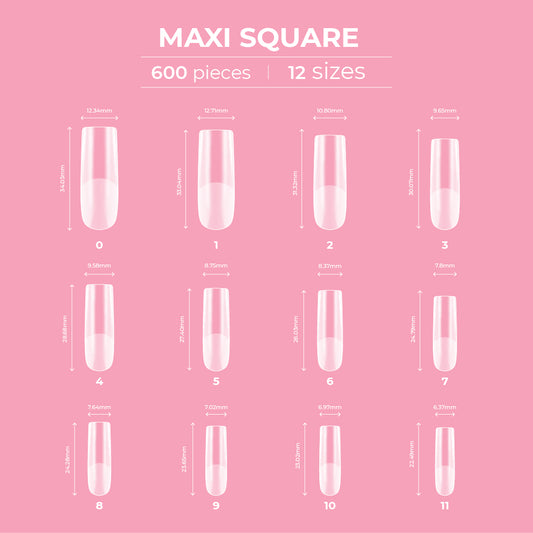 Dream Coverage Full Tips - Square