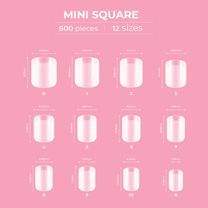 Dream Coverage Full Tips - Square