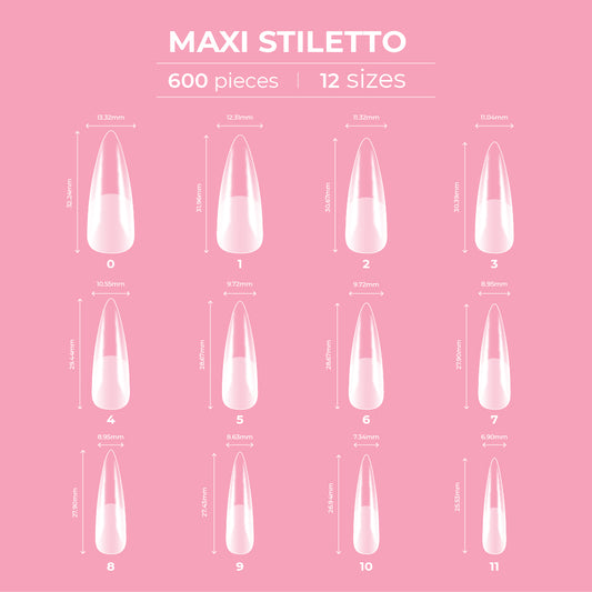 Dream Coverage Full Tips - Stiletto