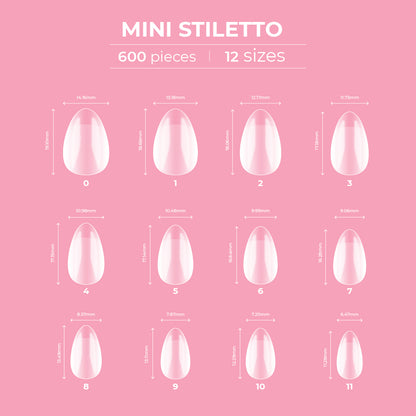 Dream Coverage Full Tips - Stiletto