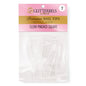 Clear Pinched Square Tips Refill - Pack of 50