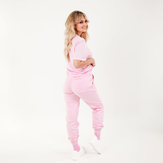 Cuffed Jogger With Drawcord & Back Pocket